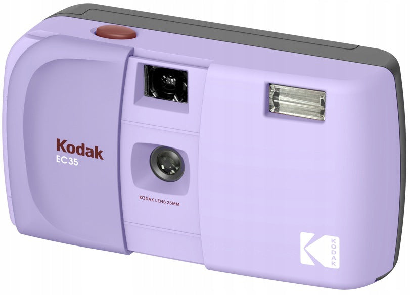 Analog camera Kodak EC35 purple + film Kodak Ultra 24 photos Packaging status original