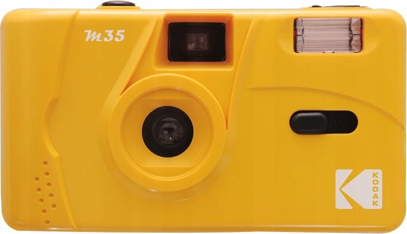 Analog camera Kodak M35 yellow