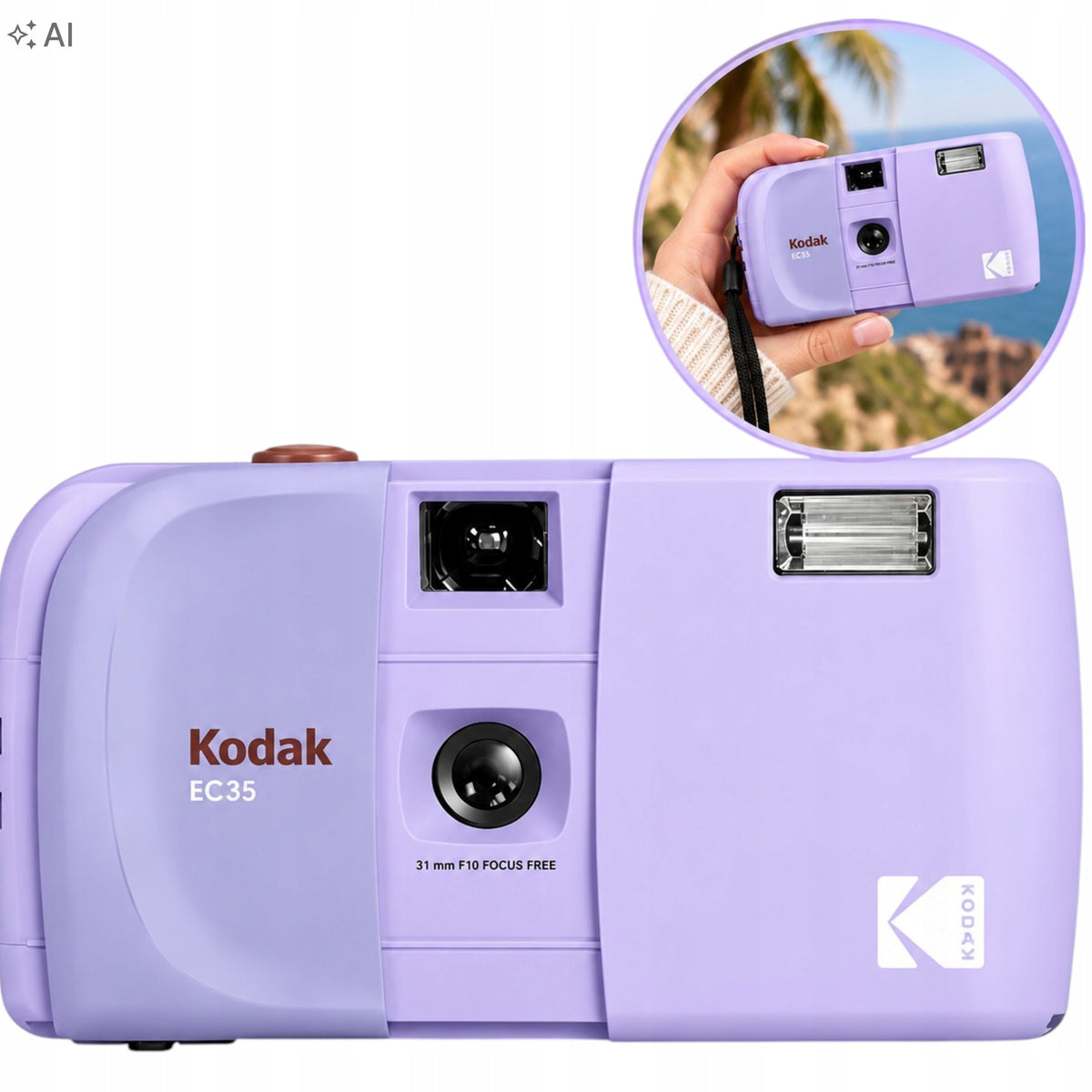 Analog camera for film 35 mm Kodak EC35