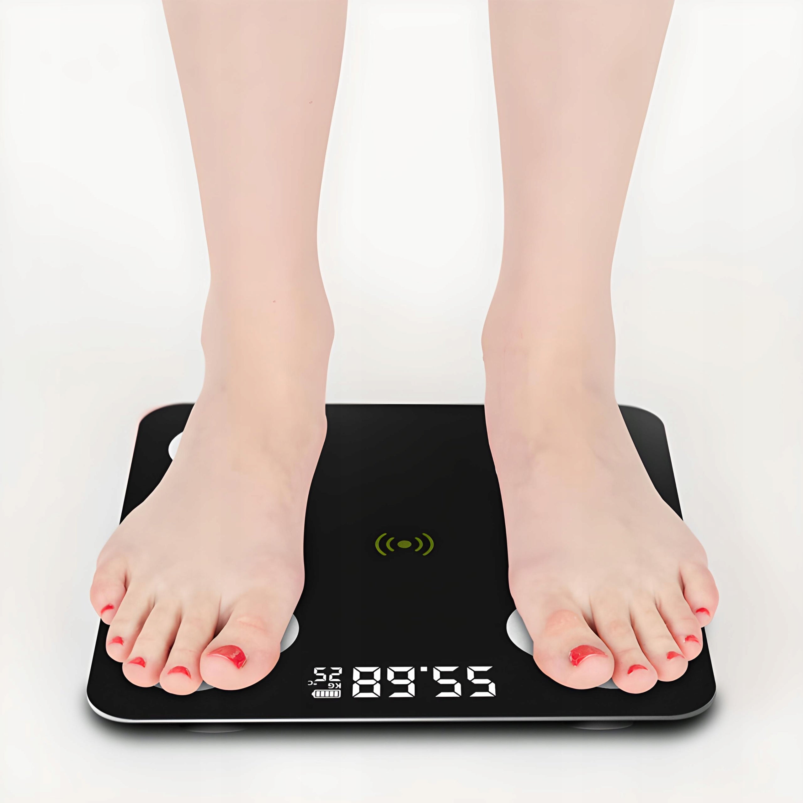Analytical bathroom scale SLIM 180 kg SMART+ 17in1 with glass application Manufacturer code CS926