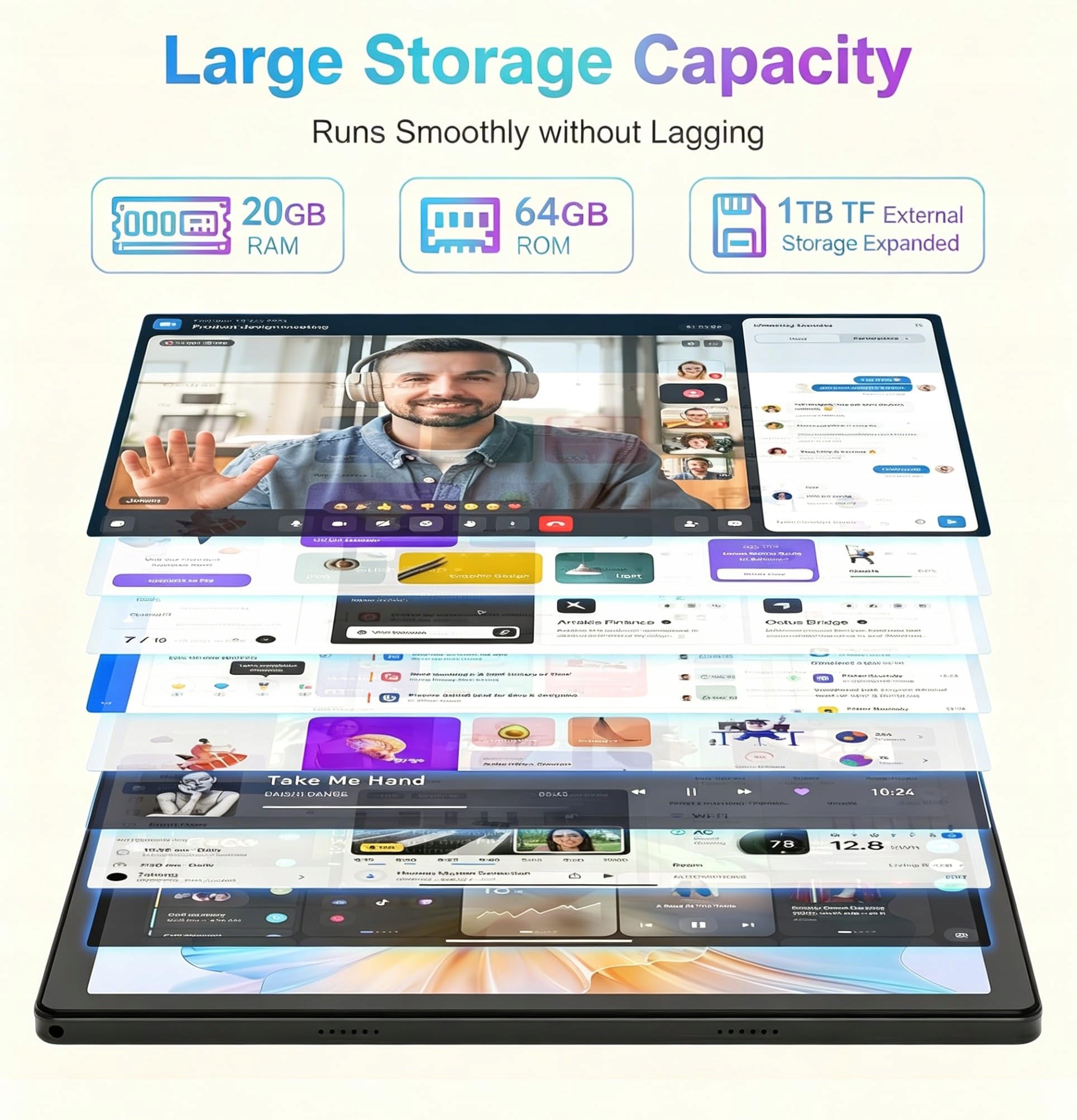 Android 16 Tablet Set 10 Inch 24GB+64GB+2TB TF 6000mAh Battery Widevine L1 Charger included yes
