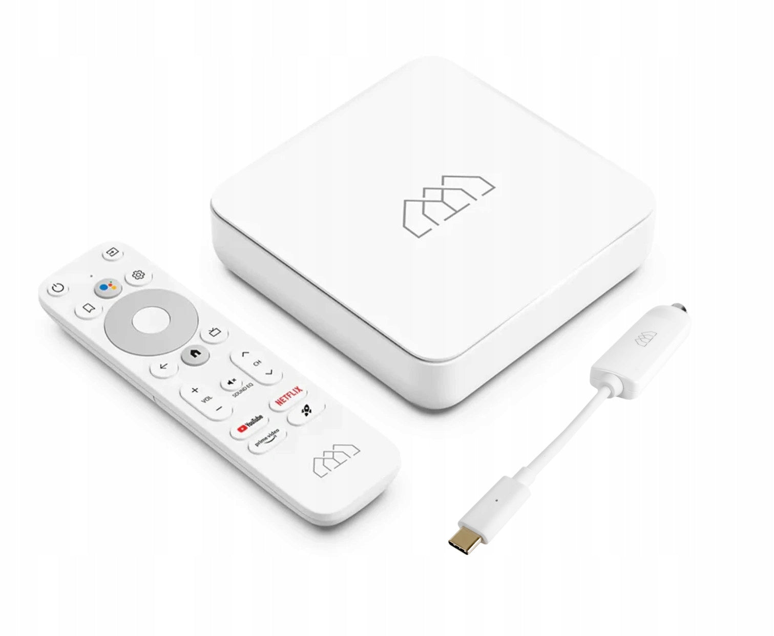 Android BOX with DVB-T2 tuner SET Homatics USB-C