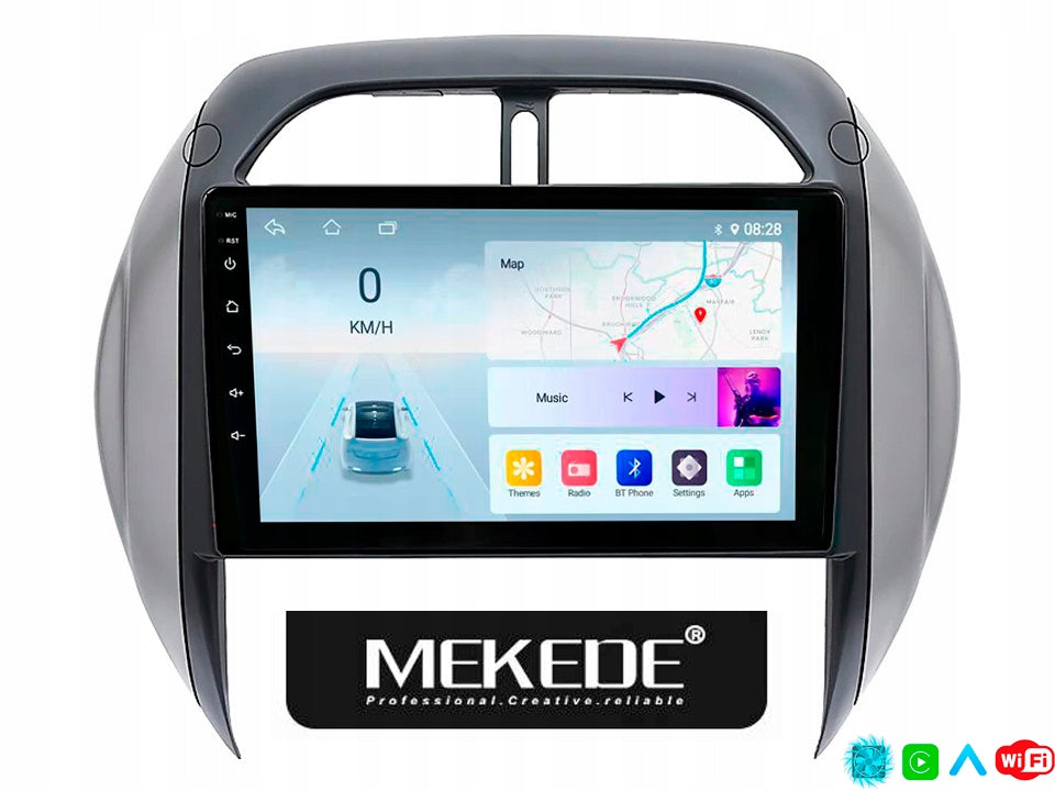 Android Car Radio for Toyota RAV4 2003-2005 | 2GB RAM, 32GB Storage | CarPlay, Bluetooth, GPS