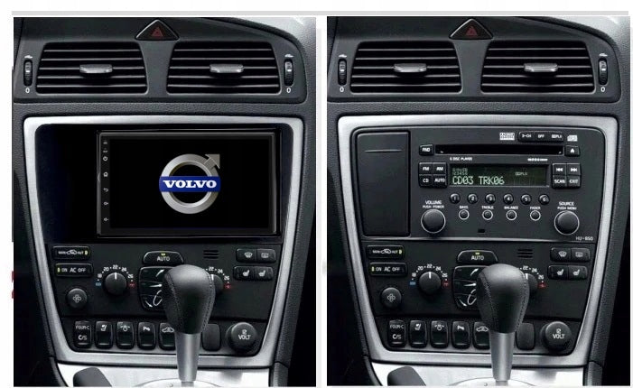 Android GPS Radio for Volvo XC70 S60 V70 (2000-2004) with CarPlay, WiFi, USB - 2GB RAM, 64GB Storage Model VOLVO XC70 S60 V70 2000-2004