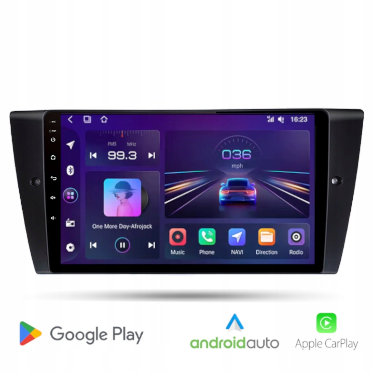 Android Radio BMW E90 E91 E92 E93 Wireless Carplay Android Auto Wi-Fi