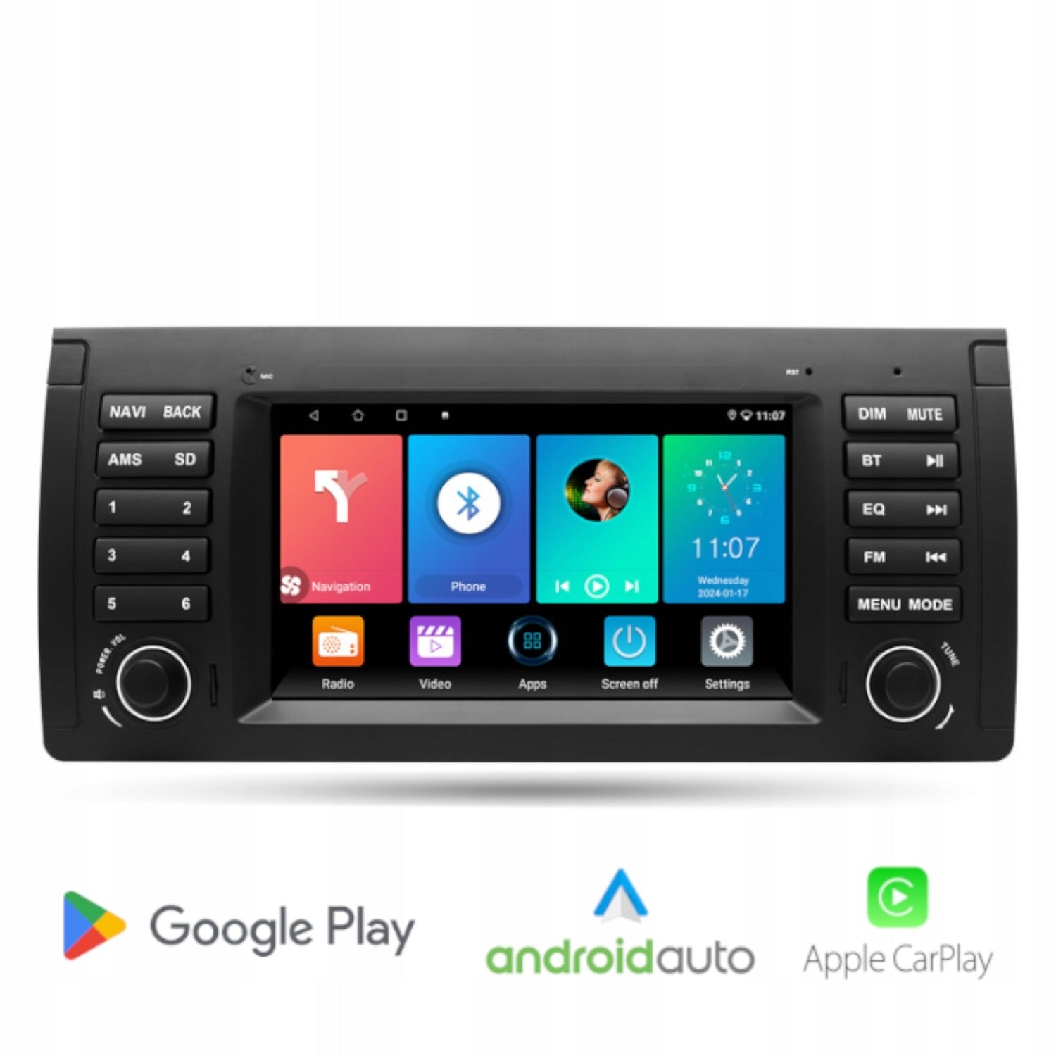 Android Radio for BMW X5 E53 / Android Auto Carplay Wi-Fi Bluetooth