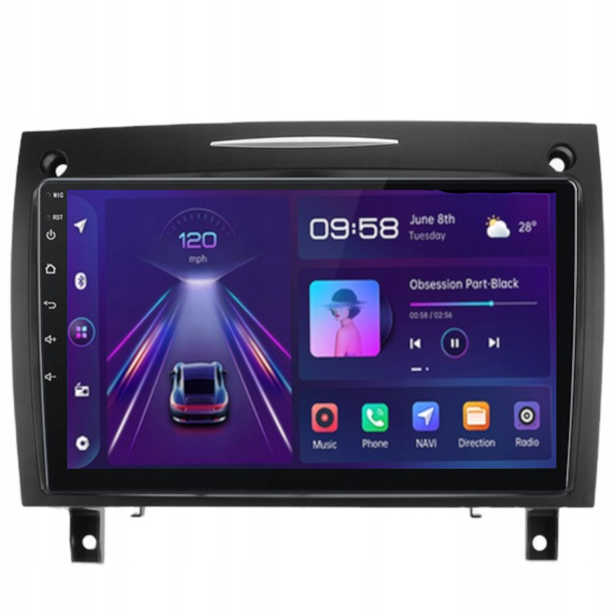 Android Radio for Mercedes-Benz SLK R171 (2004-2011) Carplay 4+64 GB Packaging status original