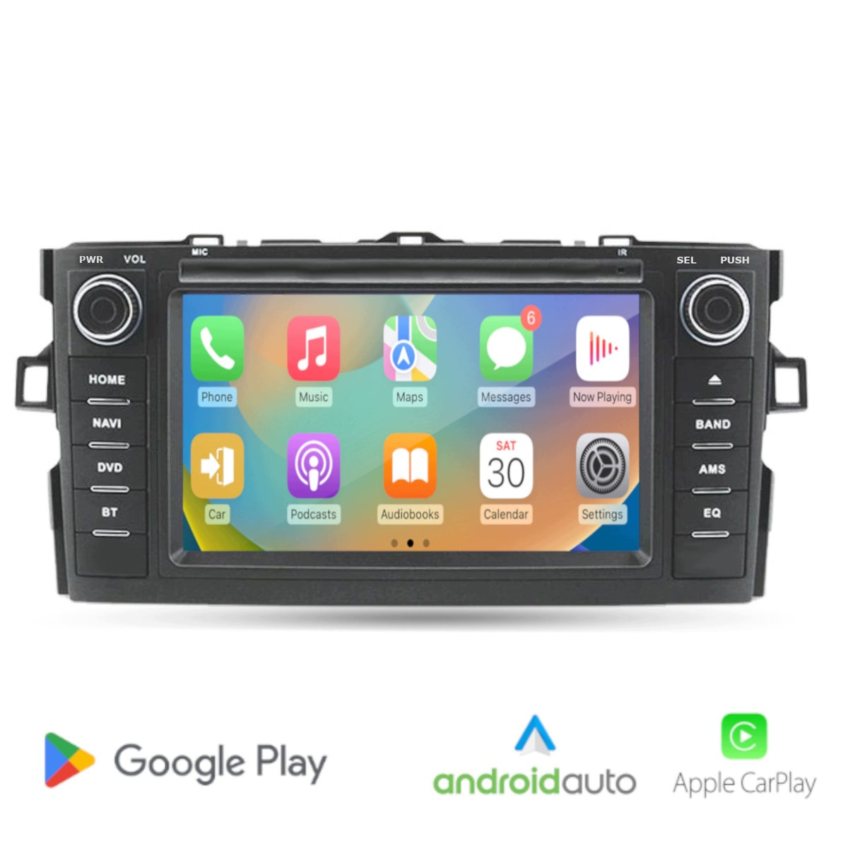 Android Radio for Toyota Auris (2006-2013) Carplay Android Auto Wifi
