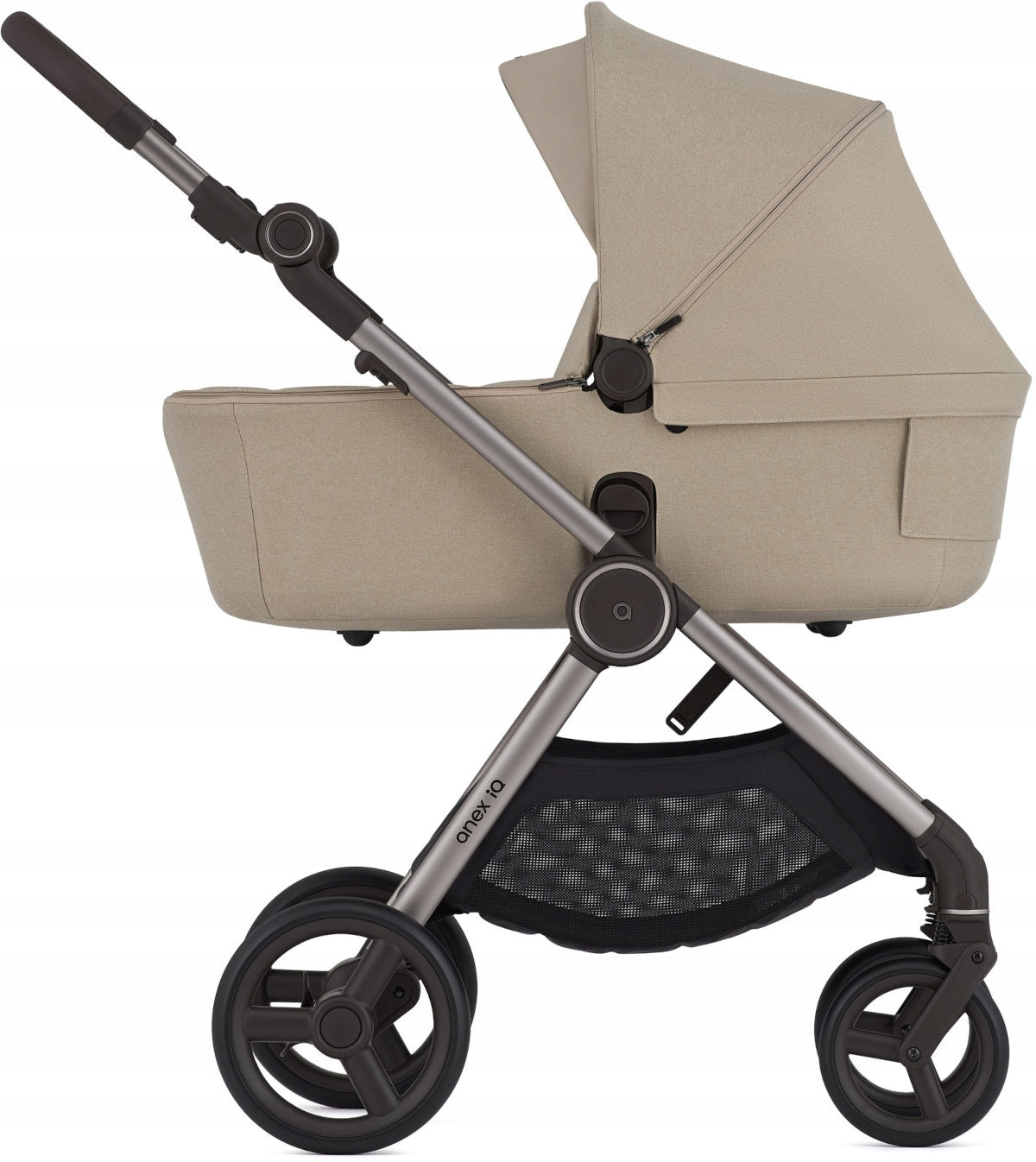 Anex IQ - Innovative Stroller Multifunctional Baby Set 2in1 | Creamy