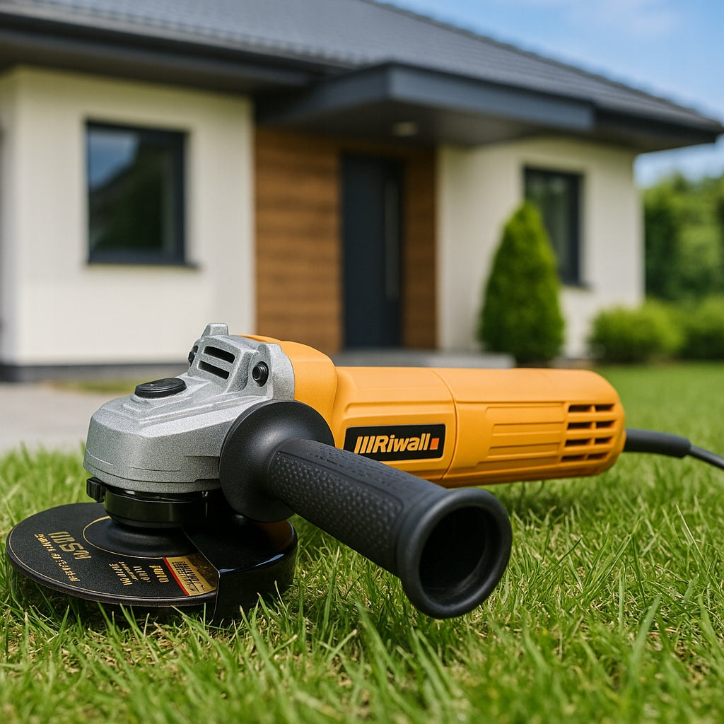 Angle Grinder Riwall Diax Angle 125MM 6x SHIELD Pro 2000W ADJUSTABLE Power supply type mains