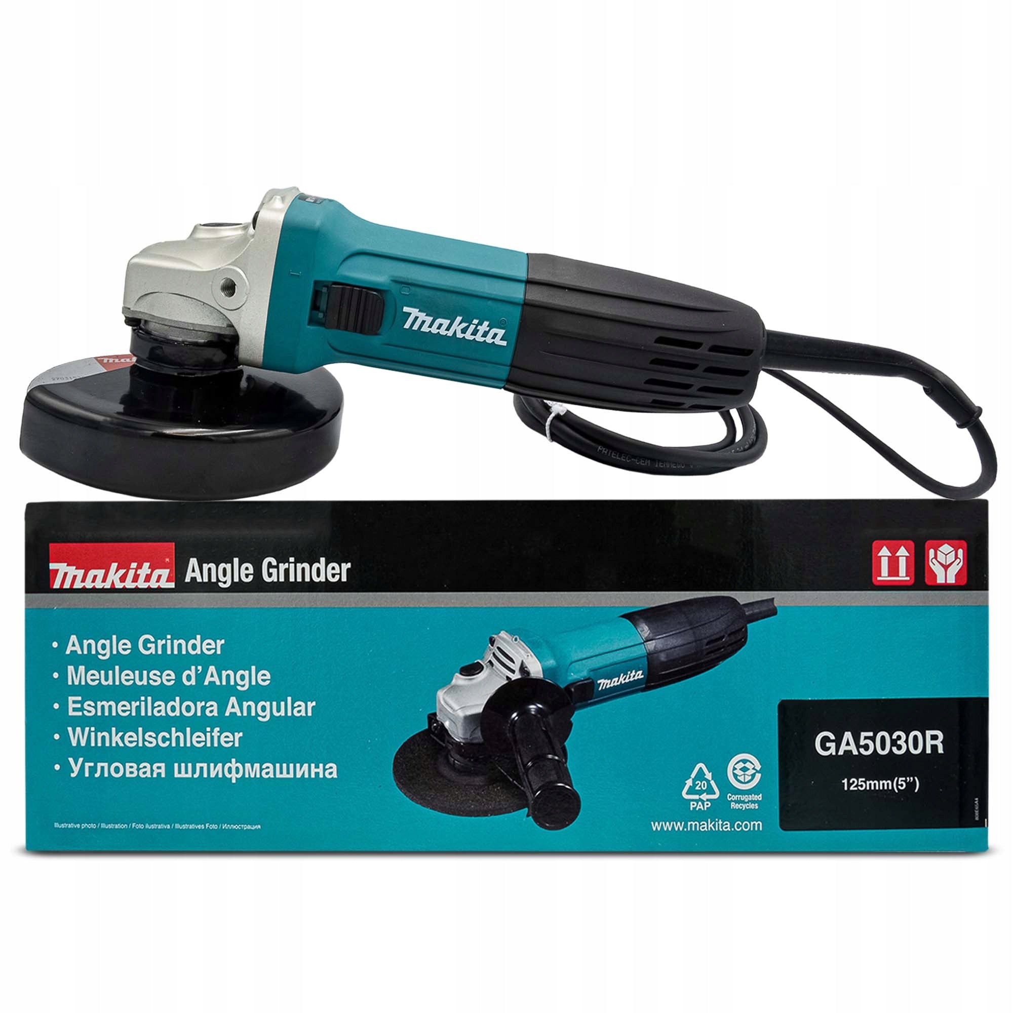 Angle grinder Makita GA5030R 720W 125 mm EAN (GTIN) 0088381090841