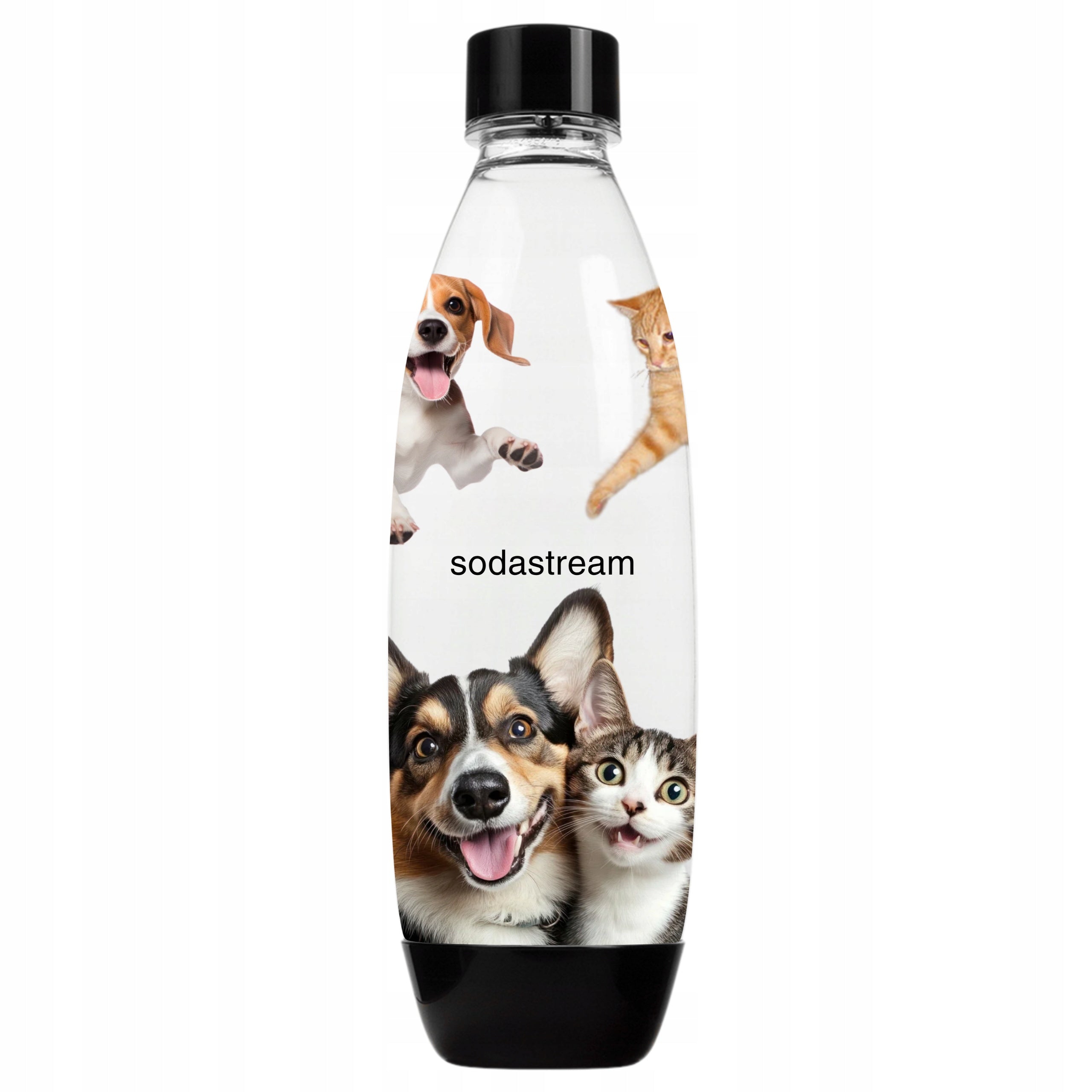 Animal Bottle Cats and Dogs SodaStream for Animal Lovers Gift Packaging status original