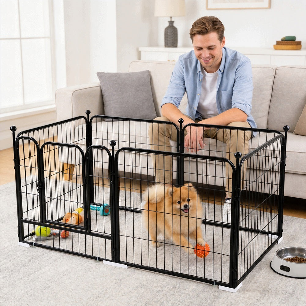 Animal Dog Playpen With Door Training Cage For Puppies120x60x60 Manufacturer code Kojec Dla Psa Szczeniaka ART-1829