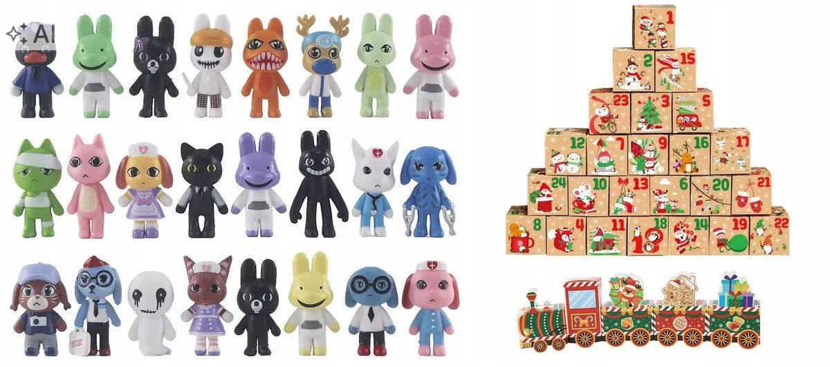 Animal Hospital Advent Calendar Figurines Christmas Gift Roblox
