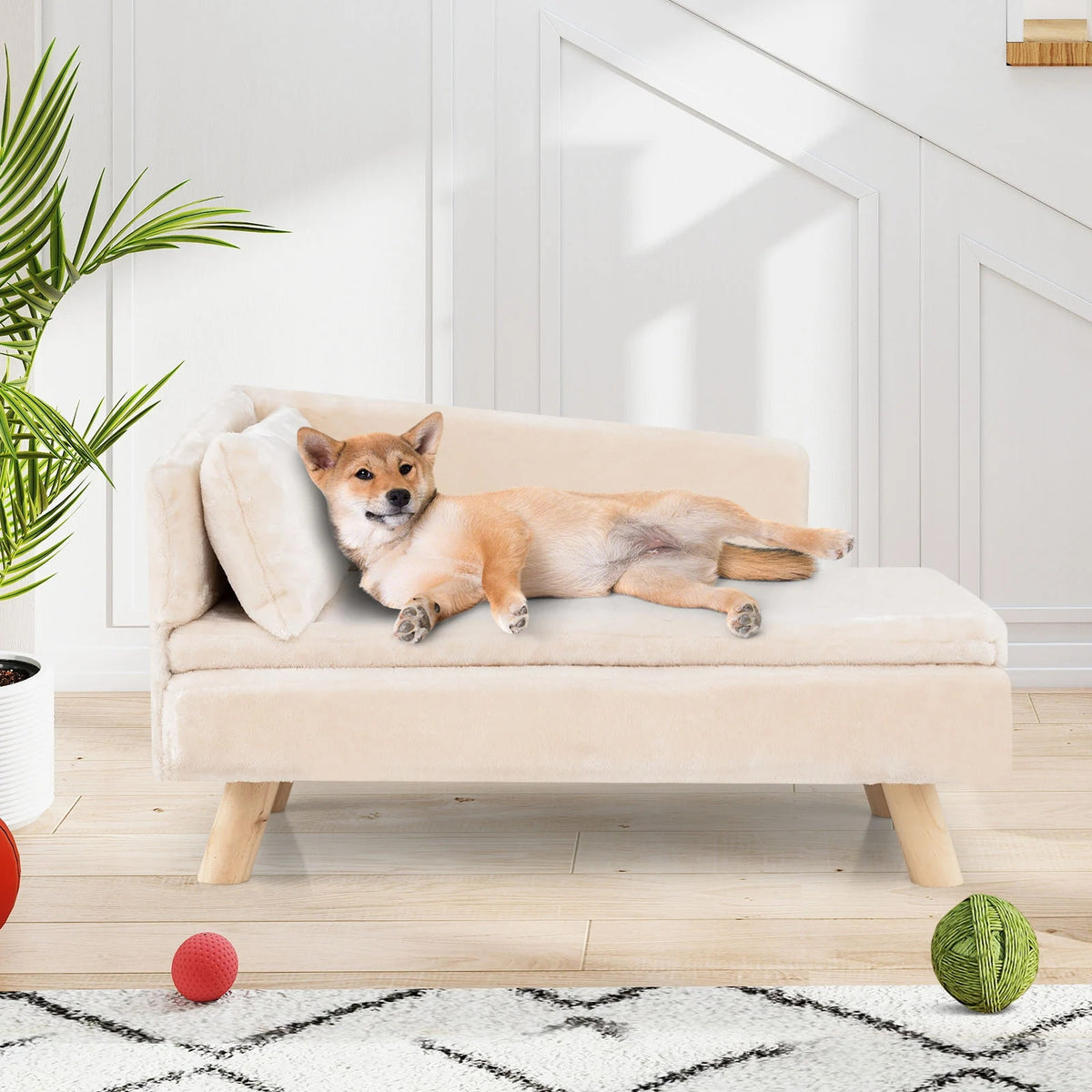 Animal playpen in the form of a sofa Playpen for dogs Cat bed Brand Costway