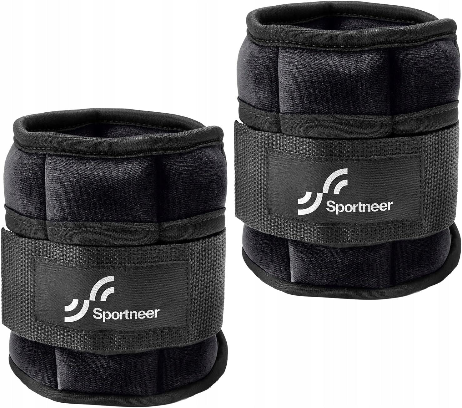 Ankle weights, wrists Sportneer 2 pcs max 4.5kg black
