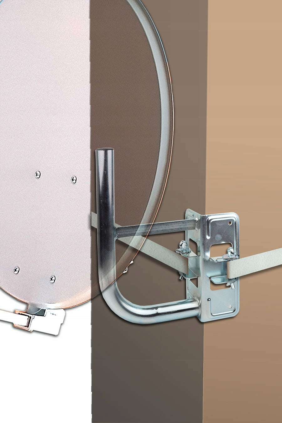 Antenna holder E863M non-invasive chimney clamp with band 5m Brand no brand