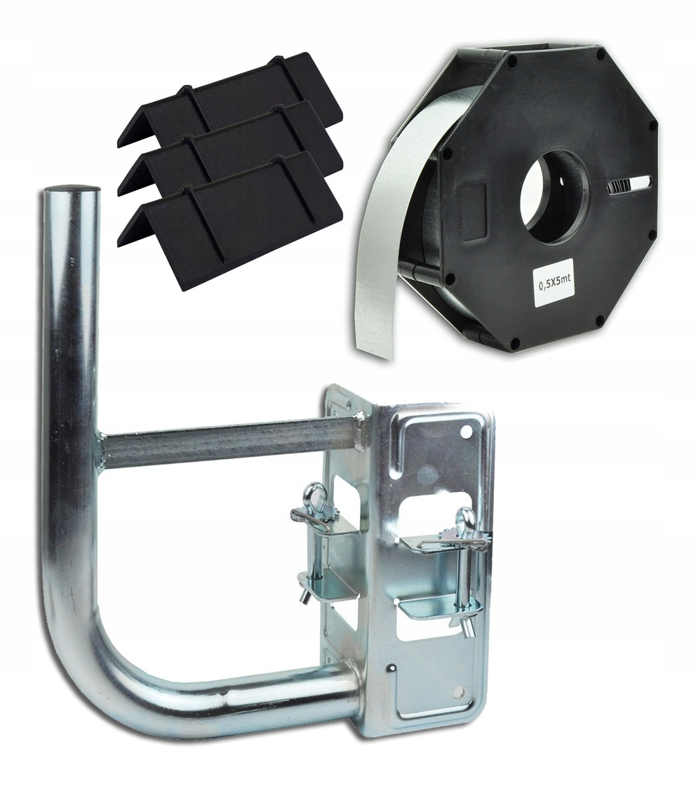 Antenna holder E863M non-invasive chimney clamp with band 5m