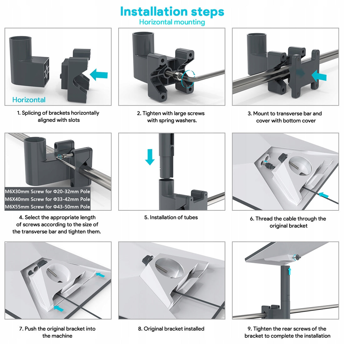 Antenna holder Starlink Mini 90 kg LOAD Spacetronik aluminium Manufacturer code SSA05