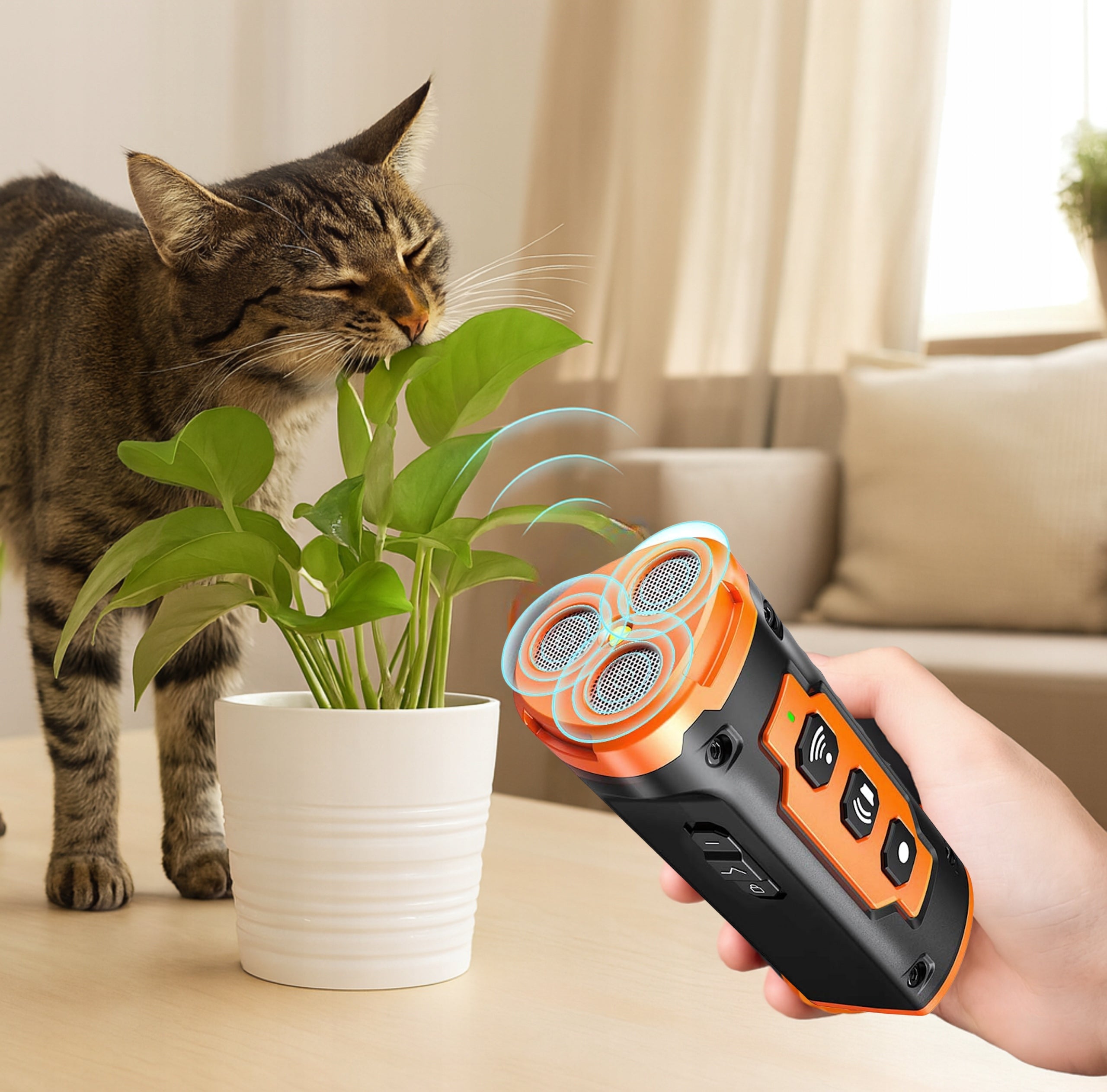 Anti Bark Ultrasonic Dog Repellent Device (Training) Packaging status original