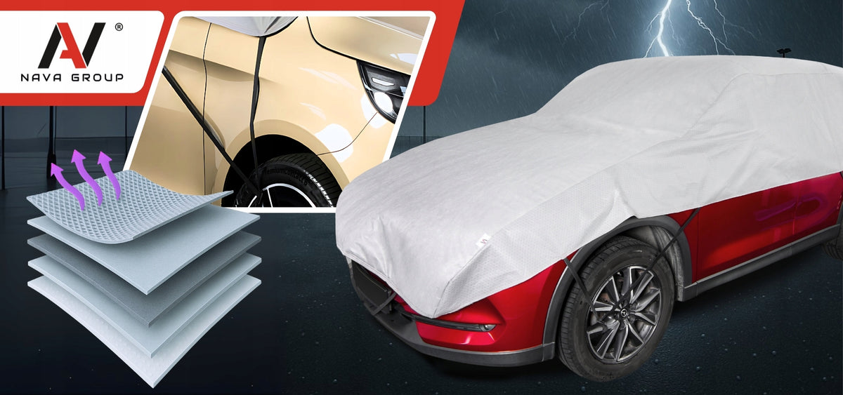 Anti-Hail Cover for Car SUV L Anti-Hail 14mm Half Cover Manufacturer's catalog number p.pok_ant14_L_SUV