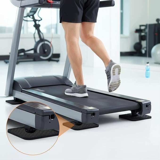 Anti-Vibration Pads for Treadmill Fitness Equipment 4 Pcs Length 10 cm