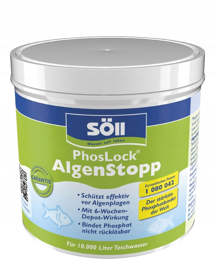 Anti-algae agent SOLL PhosLock 500 g-to 10.000L, 6 weeks of action