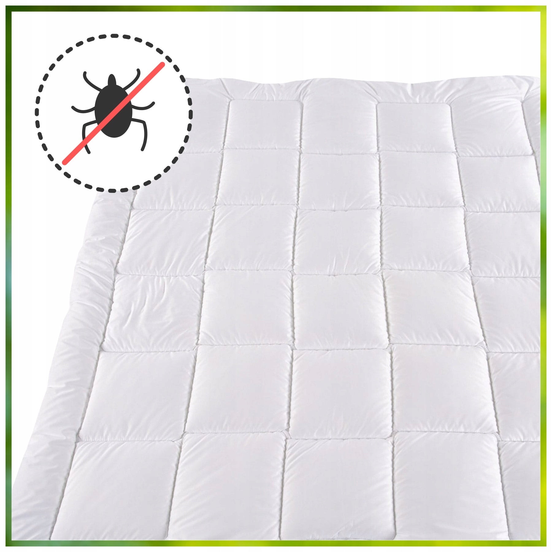 Anti-allergic quilt 160x200 Novelis MEDICAL quilted HOTEL year-round Brand AMW