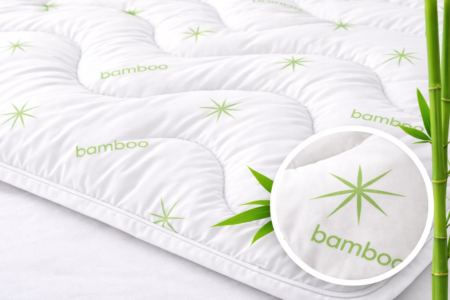 Anti-allergic quilt 220x200 with bamboo BAMBOO year-round SOFT LIGHTWEIGHT PL Medical device no
