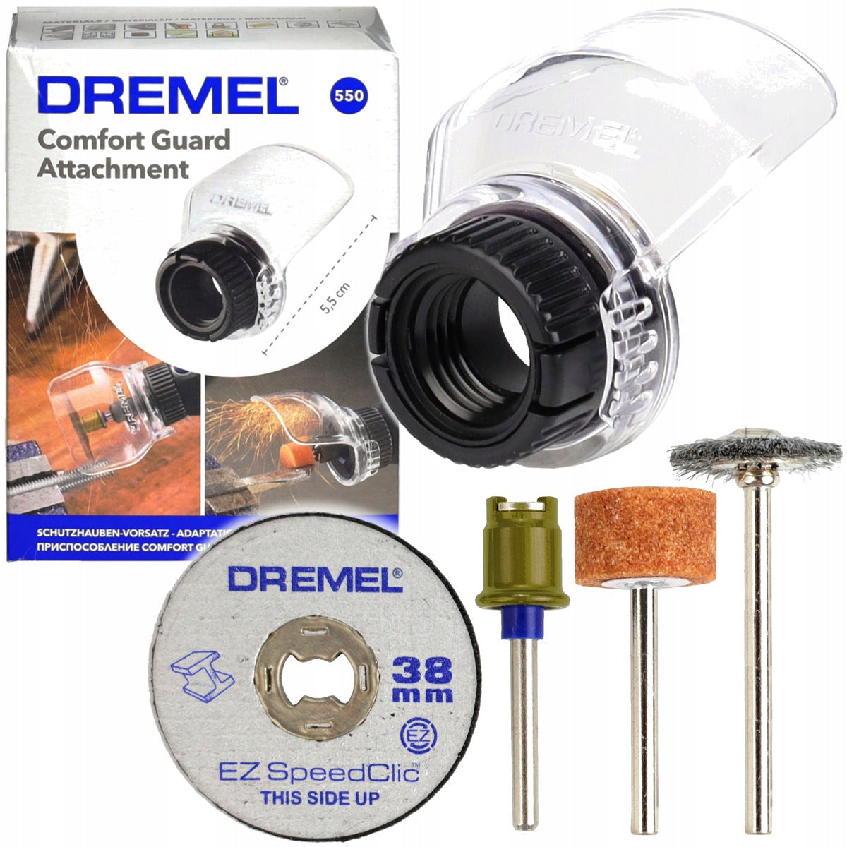 Anti-chipping cover 550 DREMEL + SPEEDCLIC accessories