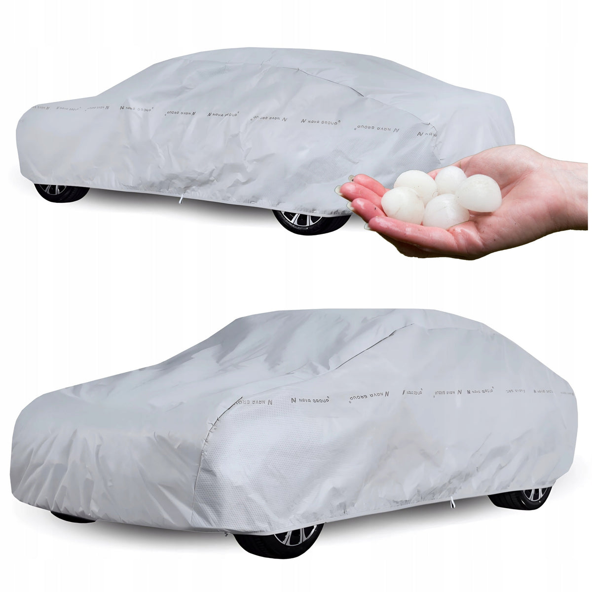 Anti-hail cover for anti-hail car 7mm auto grad SEDAN 480