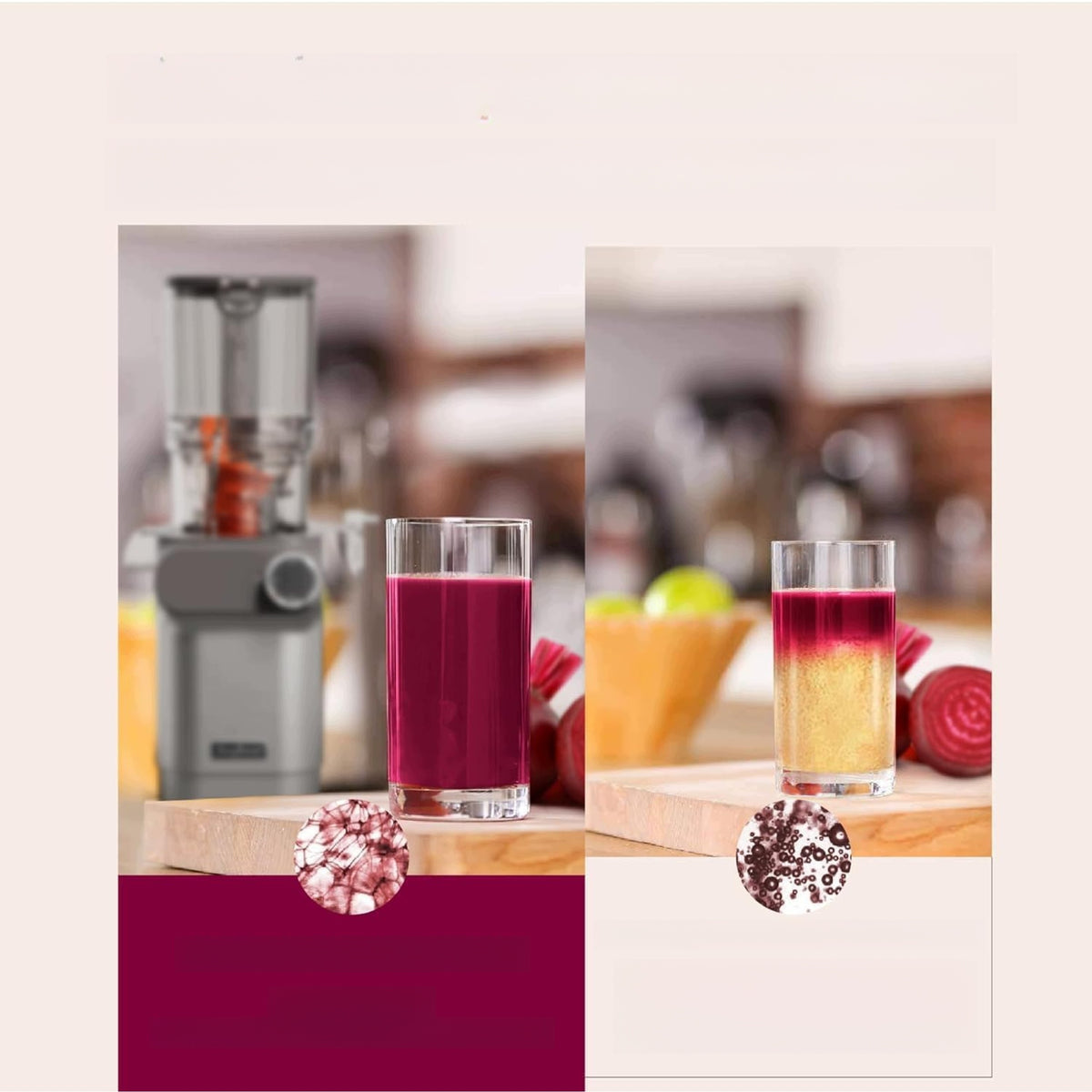 Anybear slow juicer 200W hole 110mm silver Brand no brand