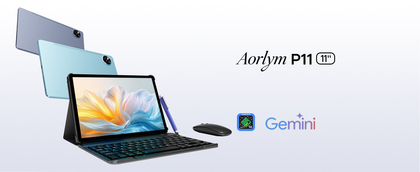 Aorlym AP11 11''Android16 48+128GB 8800mAh Klawiatura 13MP/Tablet/Wi-Fi/GPS Manufacturer code 6979284600234
