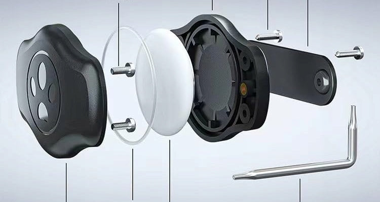 Apple AirTag 1/2 Locator Case for Cat Dog Collar Waterproof Manufacturer code Etui do AirTag Wsuwka Ramka Kabura Brelok