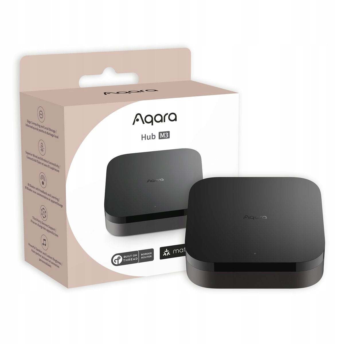 Aqara Hub M3 Smart Home Hub Zigbee Matter IR Homekit EU