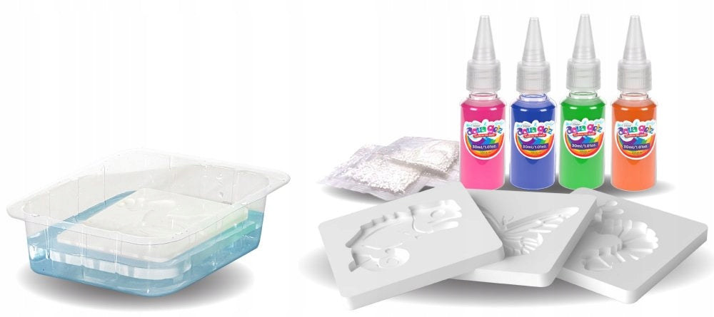 Aqua Gelz Creative Gel TROPICAL Set Animal Molds 632259 Brand Simba
