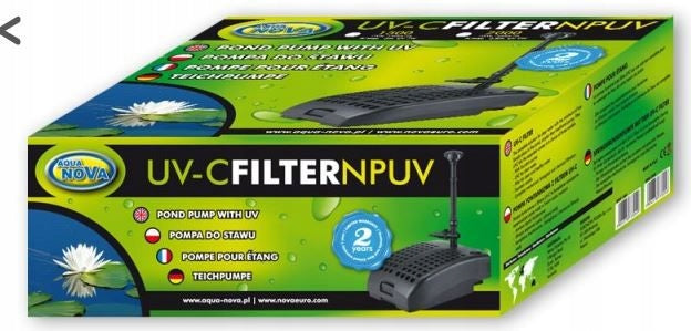Aqua Nova FOUNTAIN PUMP 1500l/h UV7W
