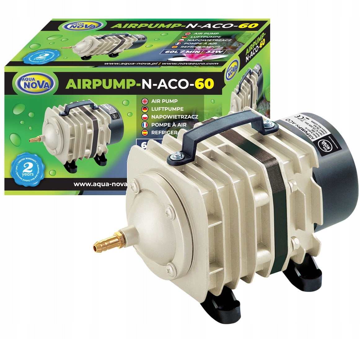 Aqua Nova N-ACO-60 aerator pump 3600l/h