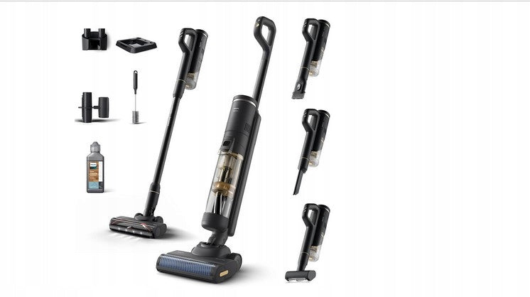 AquaTrio Cordless Upright Vacuum Cleaner Active Washing Philips XW7264/11