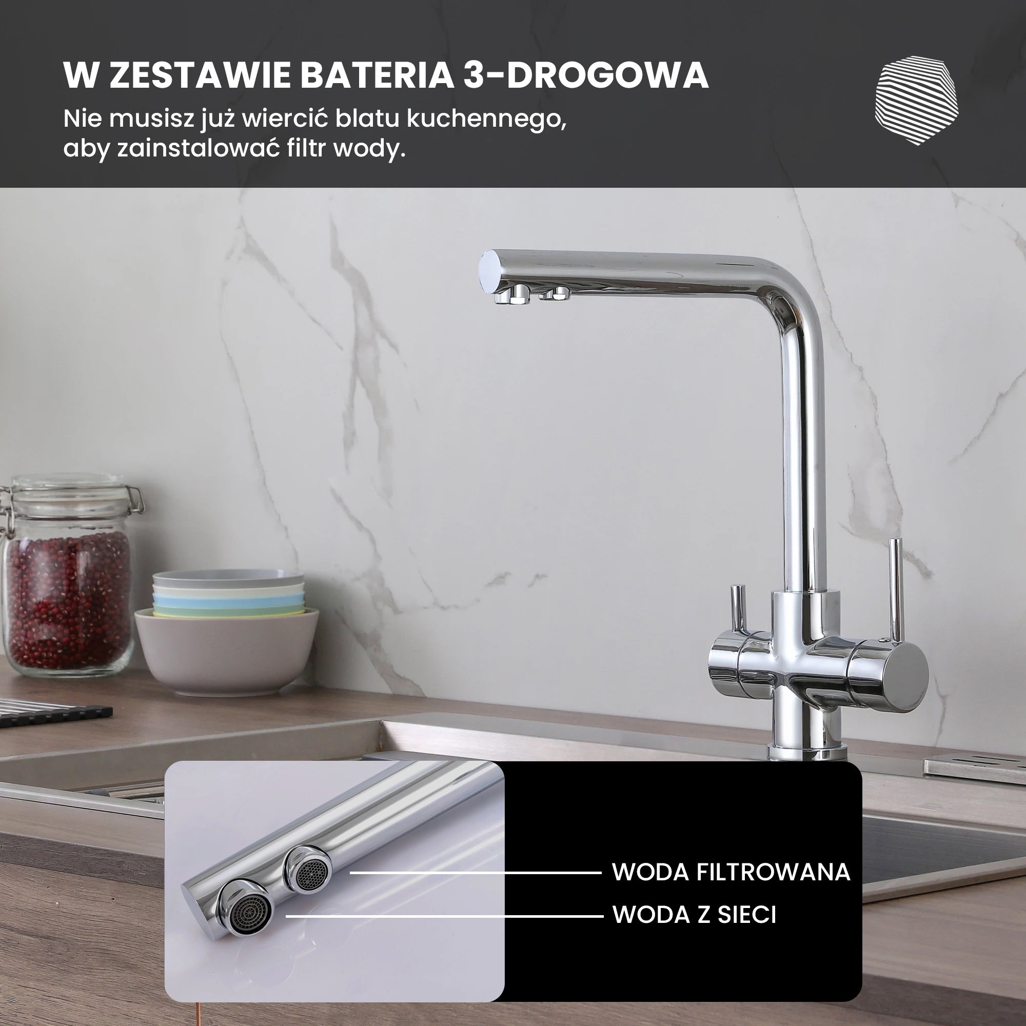 AquaWorks Complete Water Filter with 3-Way Battery, 5-Stage System Manufacturer code AW-U5-1