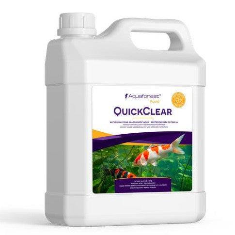 Aquaforest Quick Clear Pond 1L clarifies water in the pond