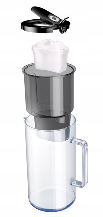 Aquaphor - Glass filter jug - 2,5L - black Manufacturer code 4744131010069