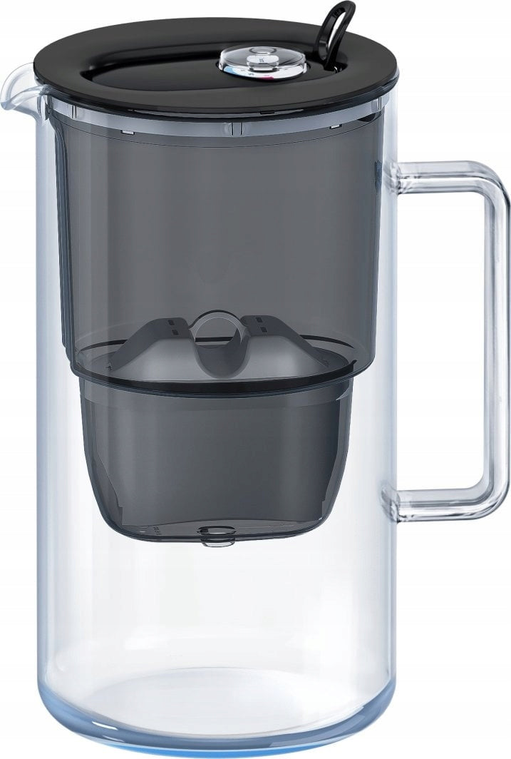 Aquaphor - Glass filter jug - 2,5L - black