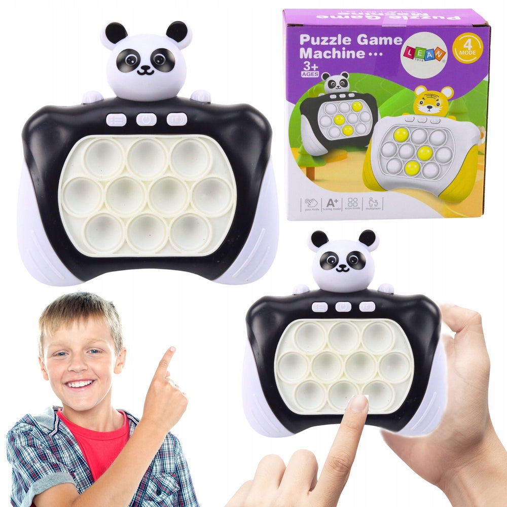 Arcade Game Console Pop-It Electronic Panda Brand LEAN Toys