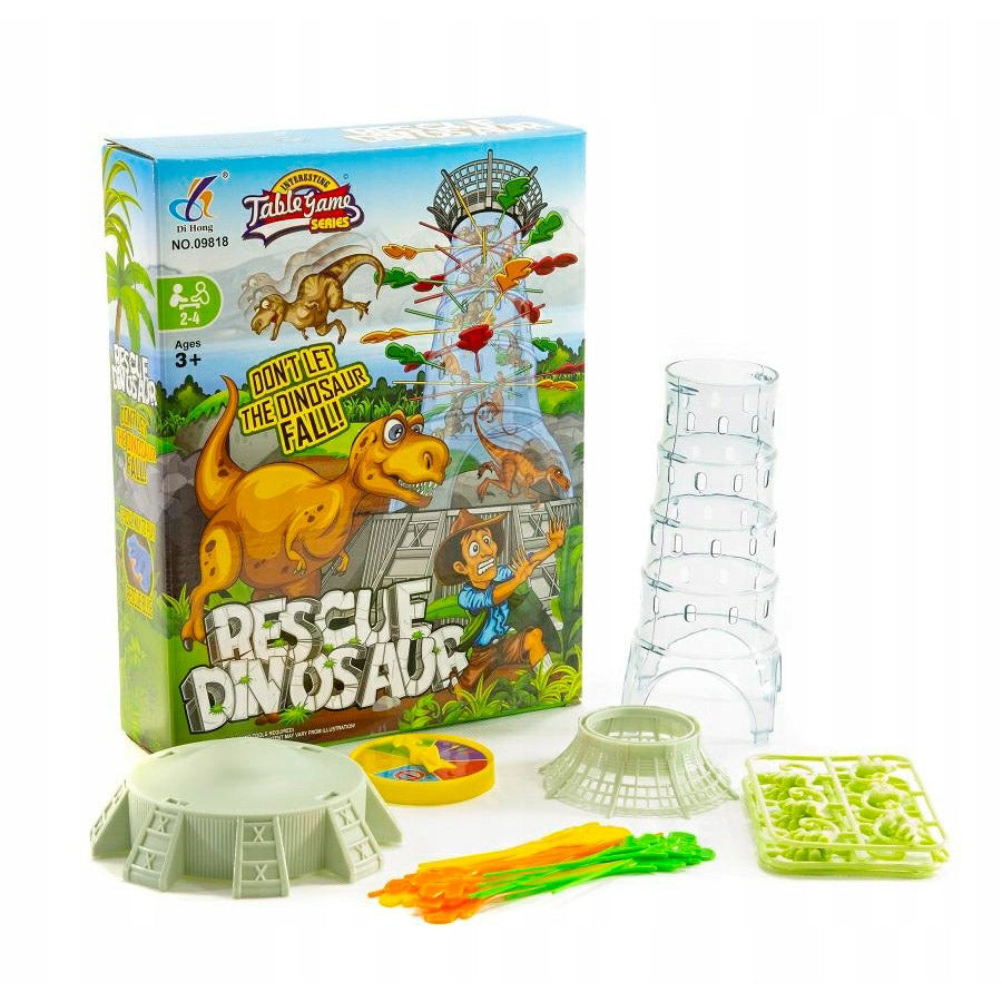 Arcade Game Falling Dinosaurs for Kids Dino Tower Product width 27 cm