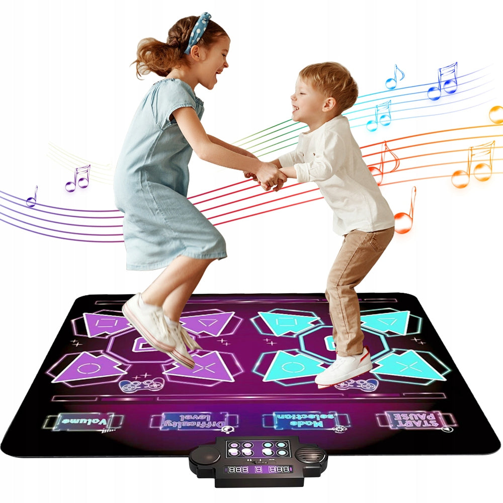 Arcade Game Keyboard Dancing Mat 8 Modes Music 3 Speeds