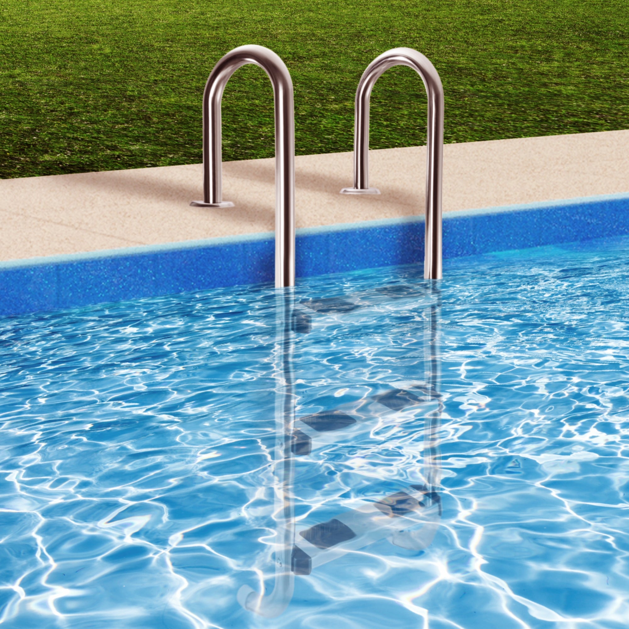 Arebos - Pool ladder 3 steps Manufacturer code AR-HE-PL3