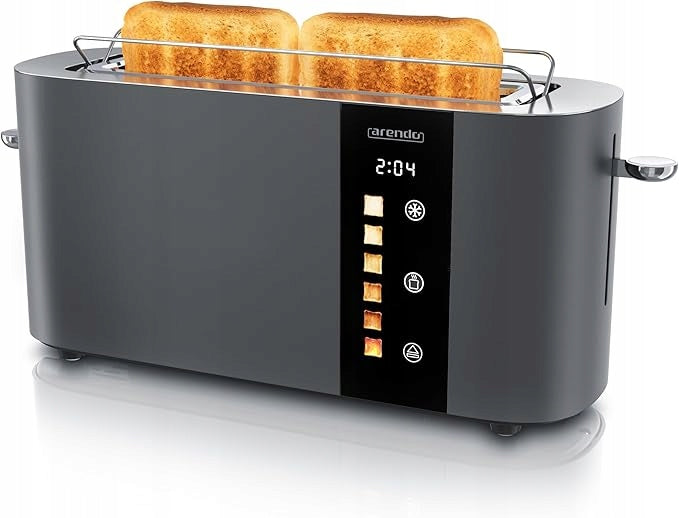 Arendo Toaster 2 Slices Stainless Steel Touch Screen 1000W Model 5643 Brand no brand