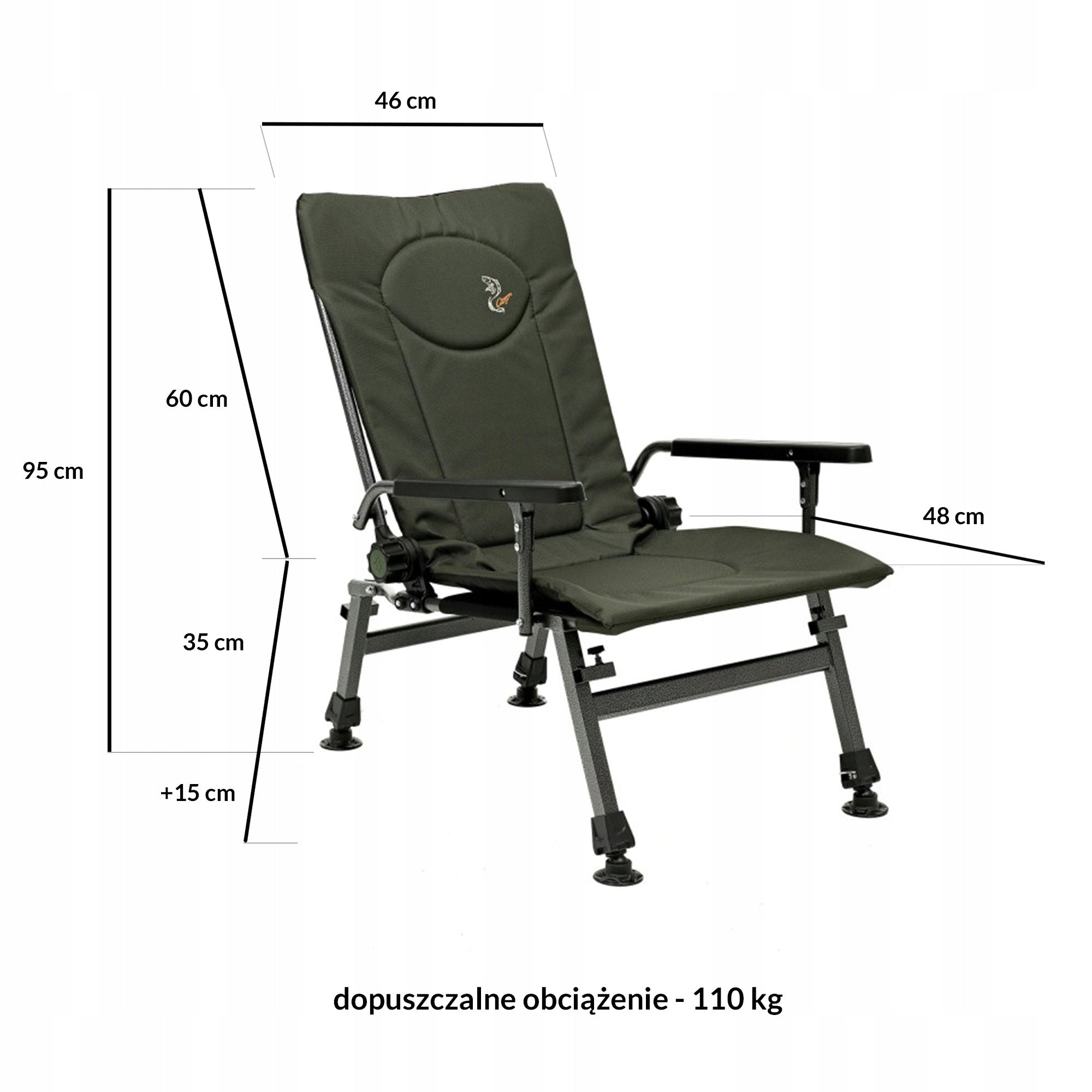 Armchair/Bed F5R + FOOTREST CUZO/electrostatic , backrest/height adjustment Manufacturer code F5R Podnożek