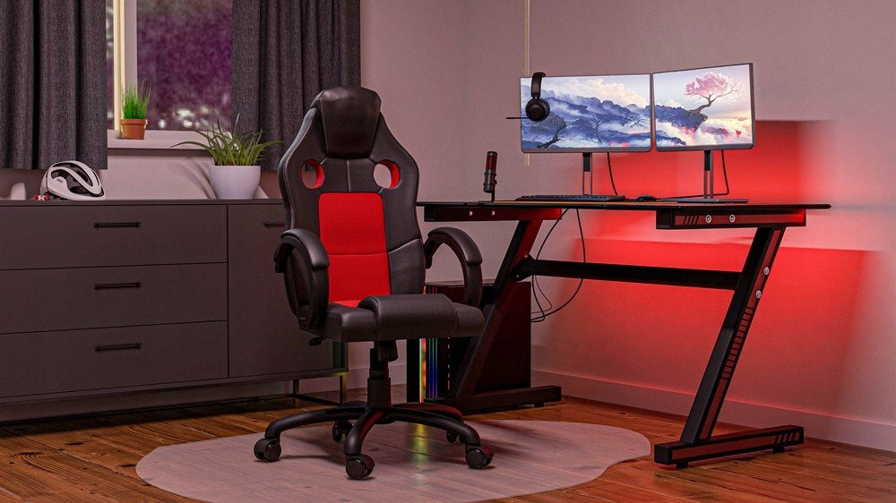 Armchair Enzo ENZO BLACK RED Brand TopEshop